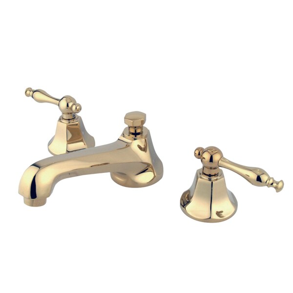 KS4462NL 8" Widespread Bathroom Faucet, Polished Brass
